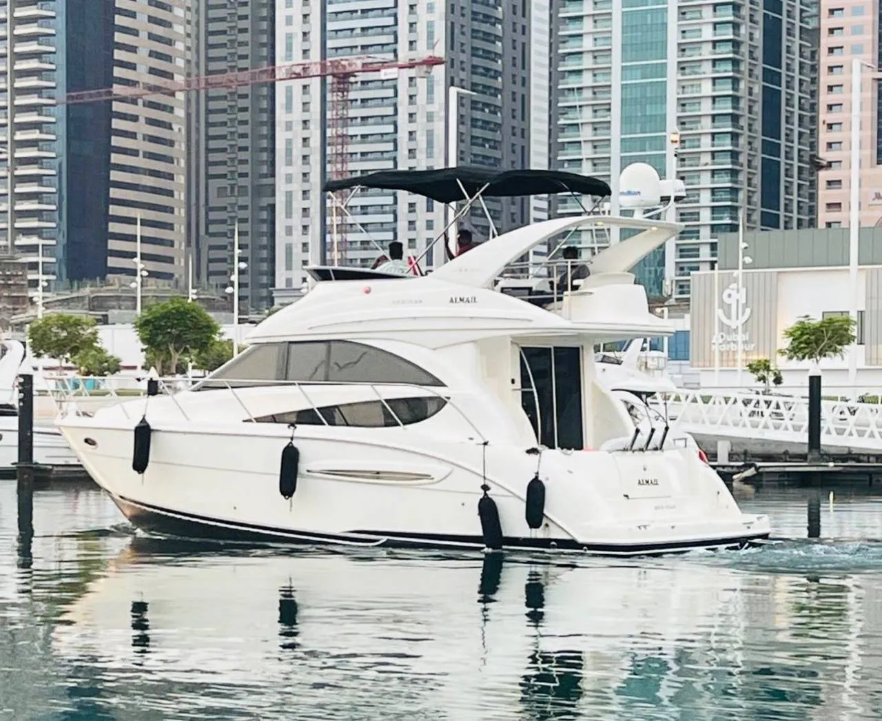 Luxury Meridian 45 Yacht Experience in Dubai - Starting from 550 AED