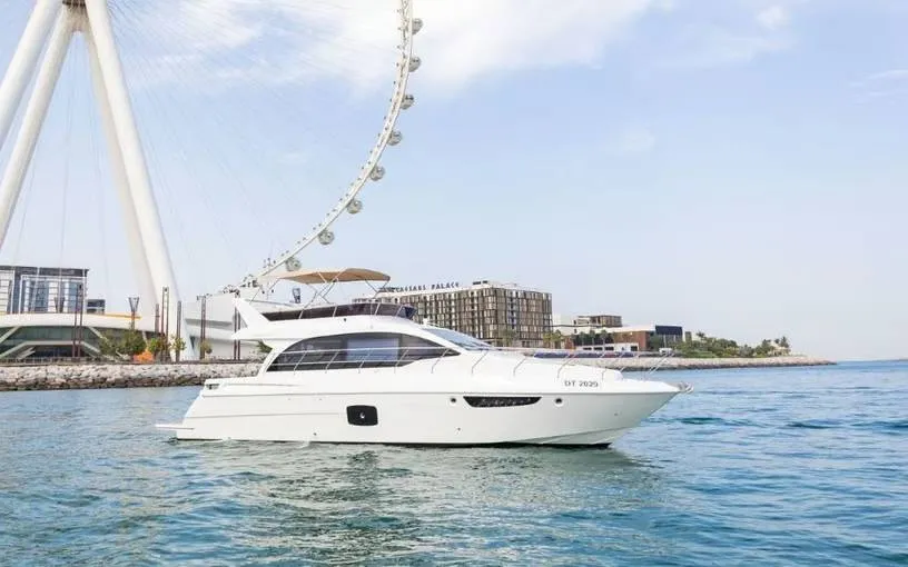 Axa 52 ft Power Boat Tour in Dubai Harbour